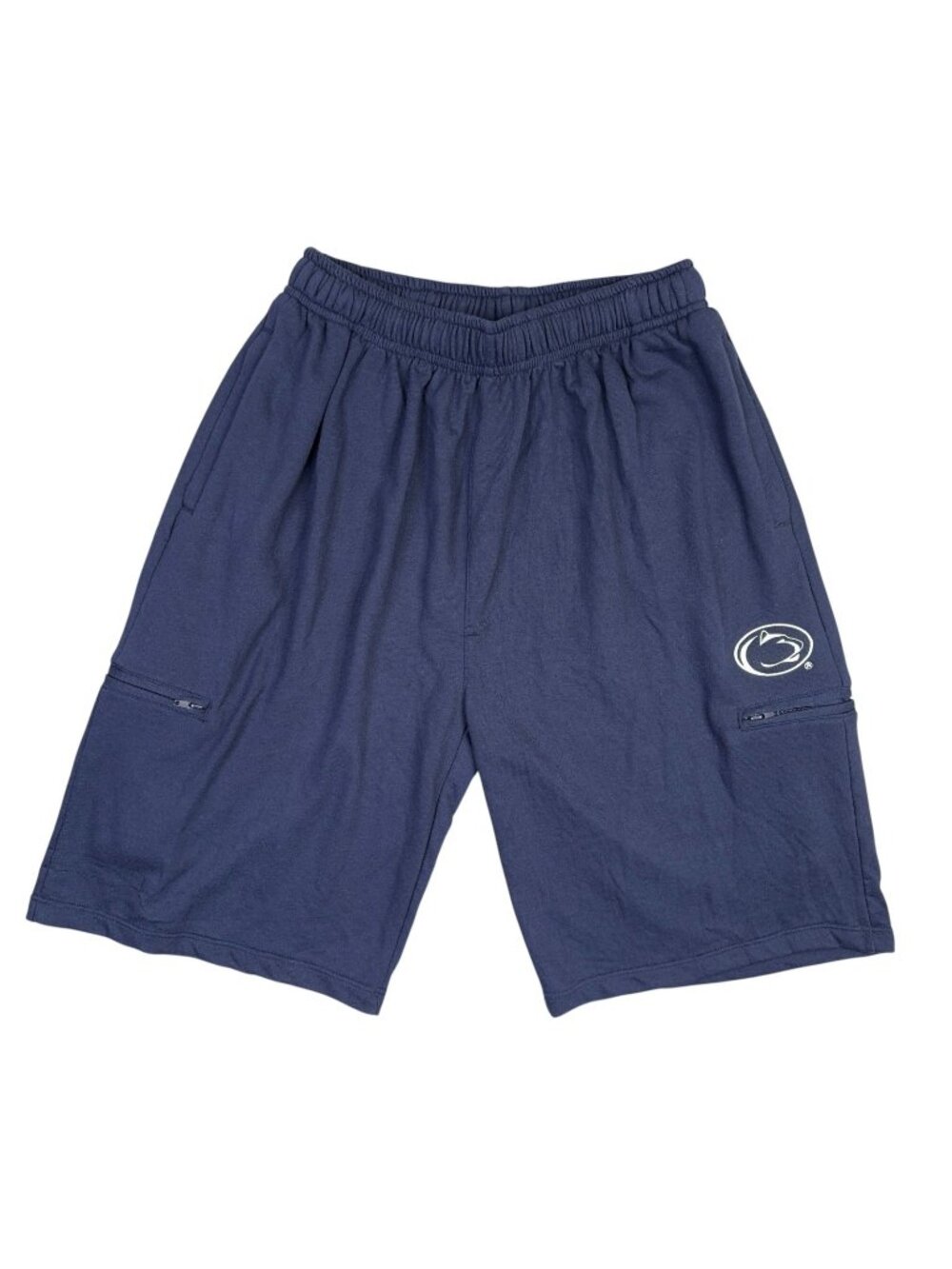 Penn State Athletic Shorts Mens XXL Oversized Long Vintage Y2K Colosseum Cargo